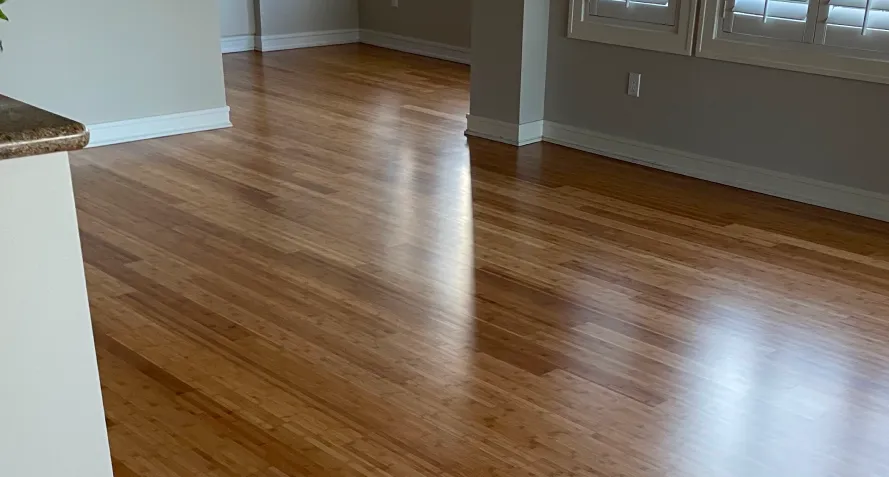 wood floor install nampa id